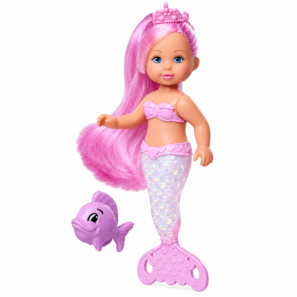 El Glitter Mermaid Violett
