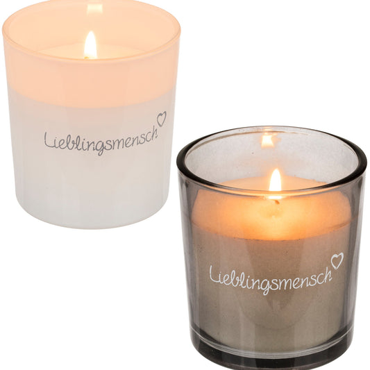 Lieblingsmensch Kerzenglas