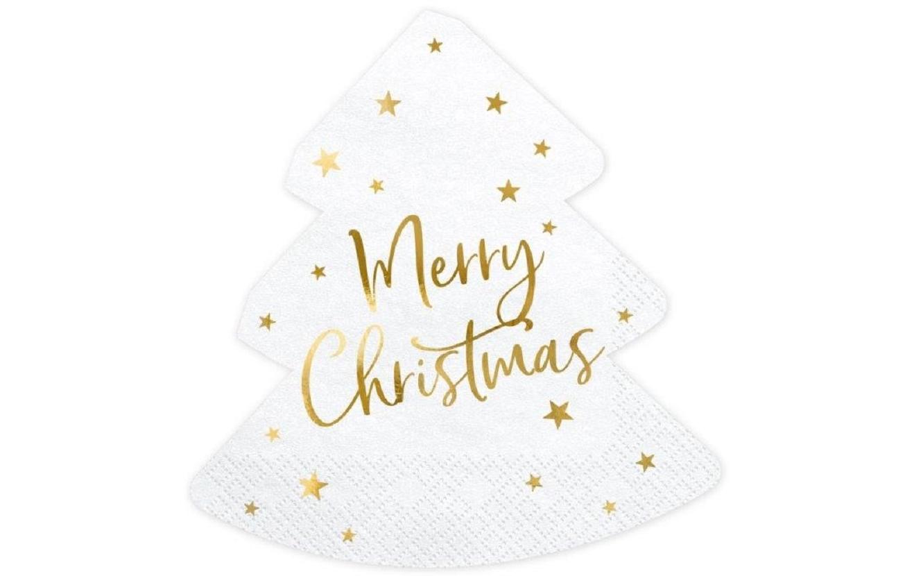 Weihnachtsbaum Servietten 20 Stk.