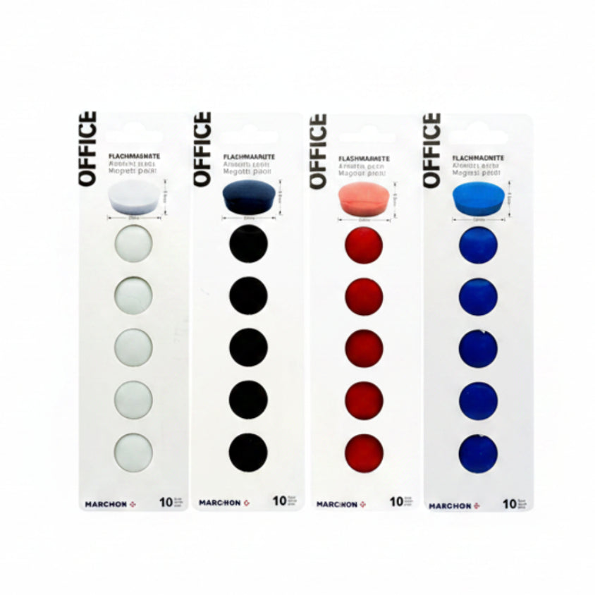 Flachmagnete assortiert 10St