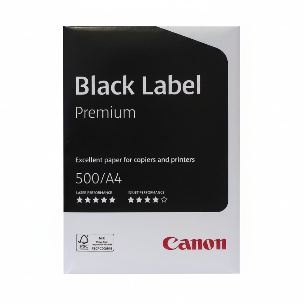 Canon Kopierpapier Black Label Premium A4 Weiss / 500 Blatt