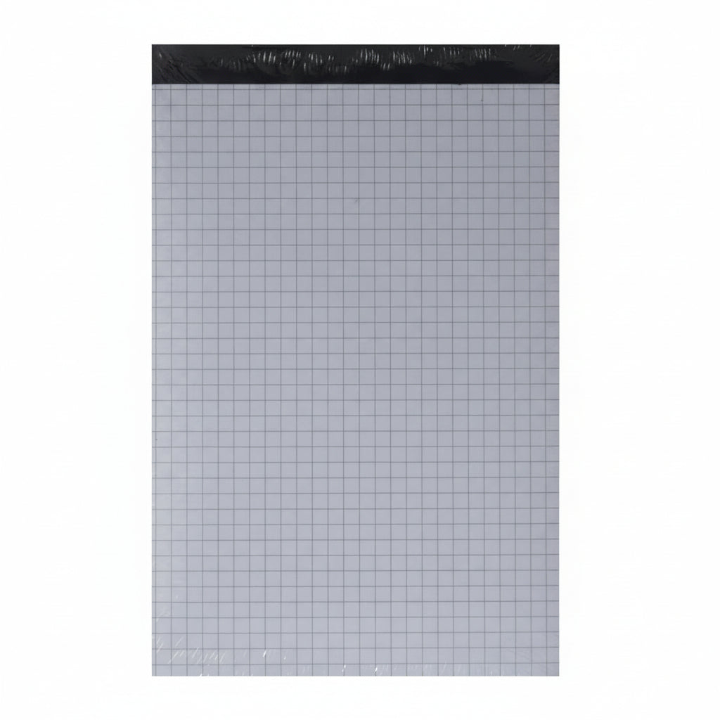 Notizblock A6 kariert 4mm 100Bl.3St