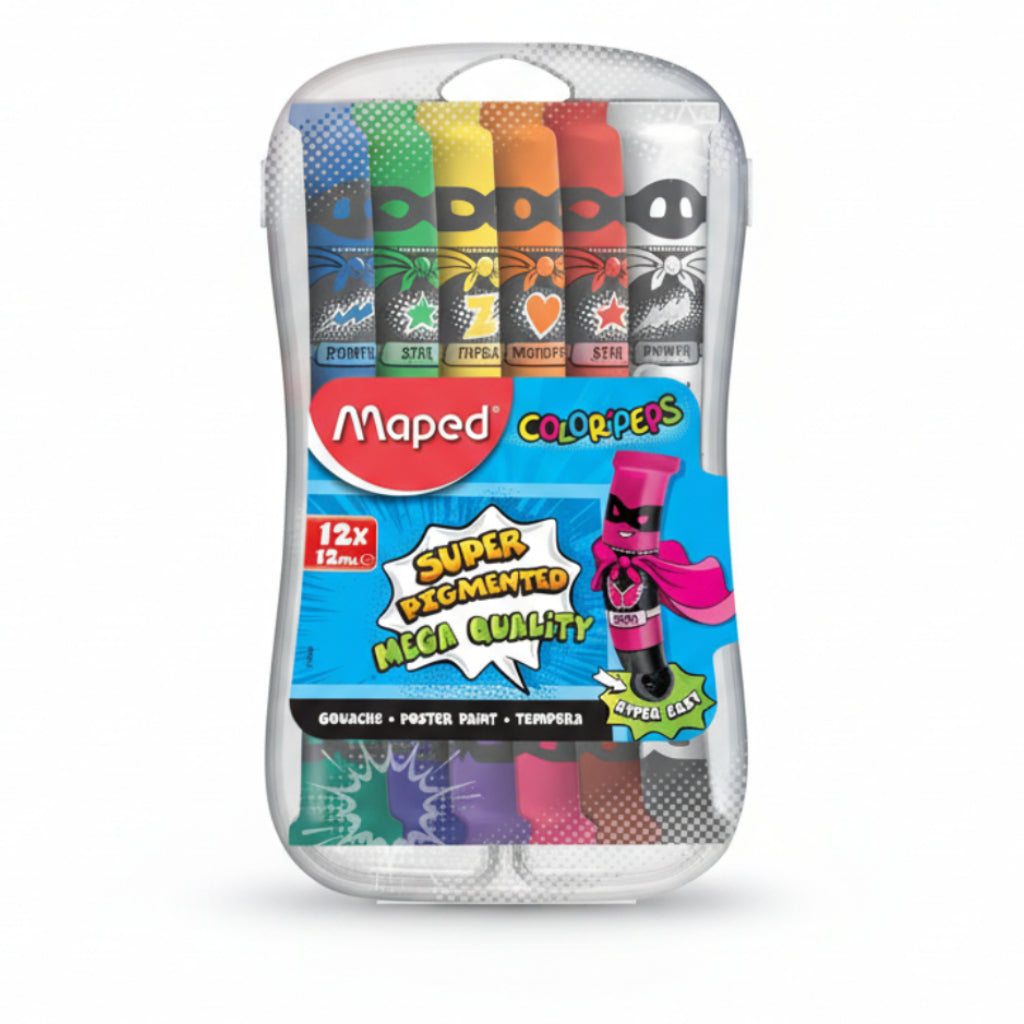 maped Plakatfarbe Gouache 12 Stk.