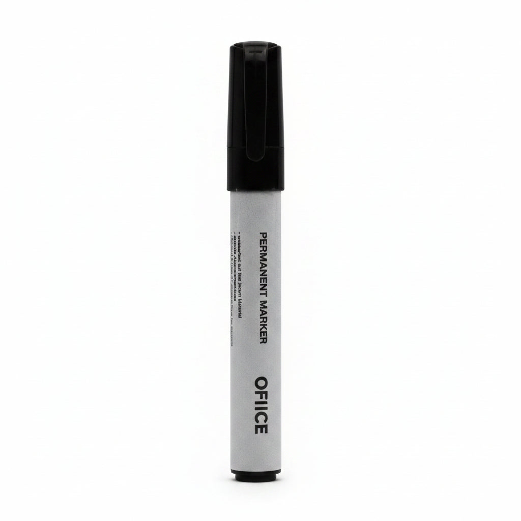 Permanent Marker schwarz 1-4mm