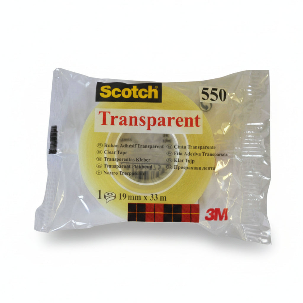 Klebefilm transparent 19mmx33m Artikel-Nr. 350164
