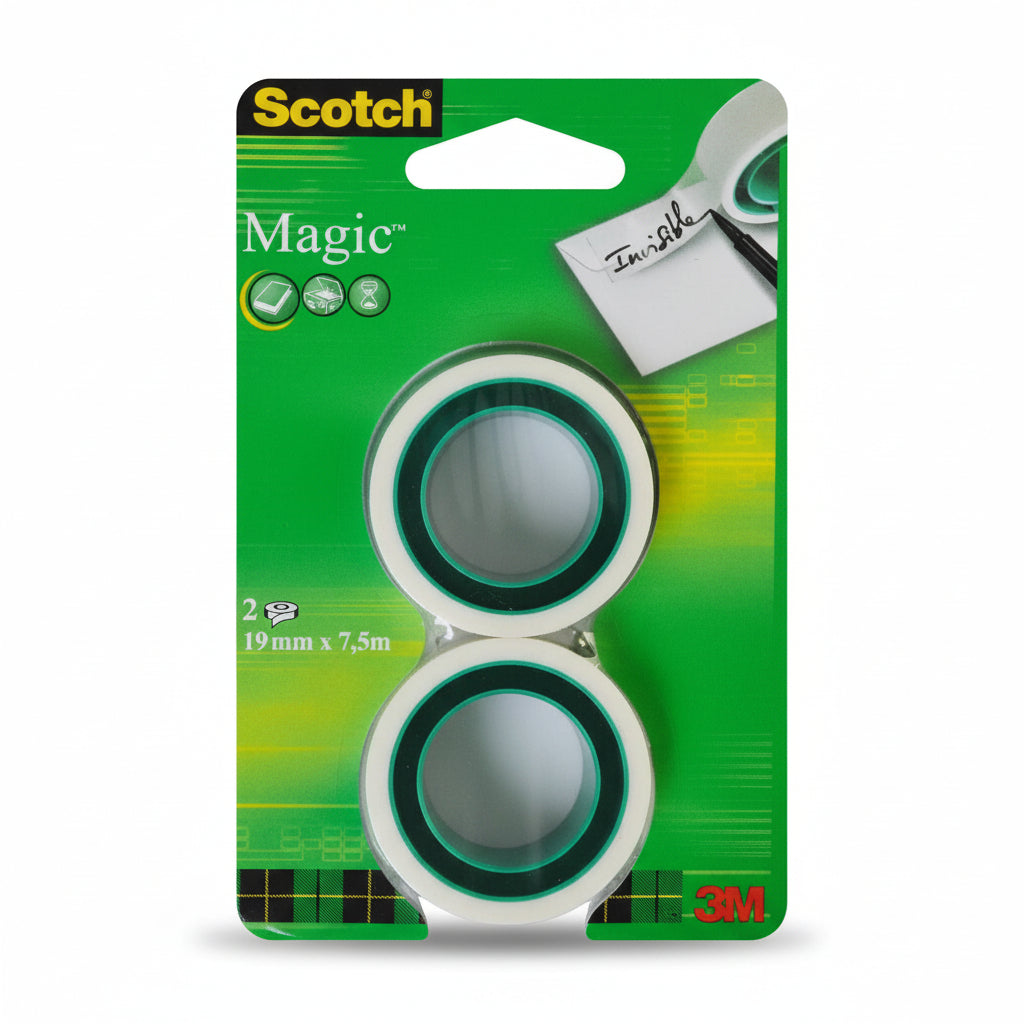 Klebeband Magic grün 7.5m 2 Stück