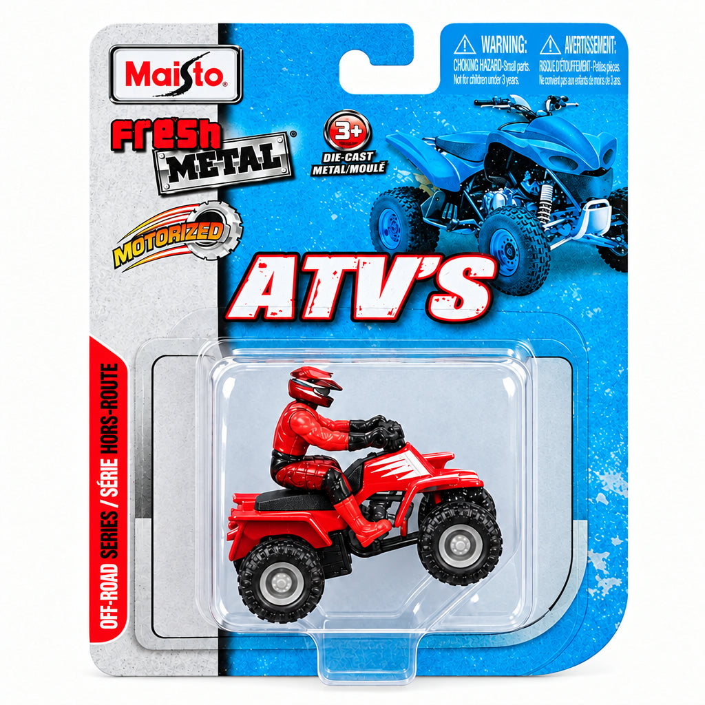 Maisto Off-Road Motorrad mit Rückzug assortiert 7cm