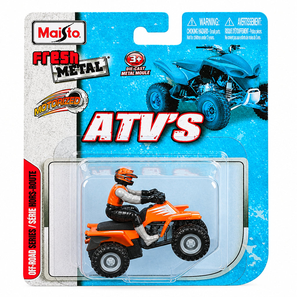 Maisto Off-Road Motorrad mit Rückzug assortiert 7cm
