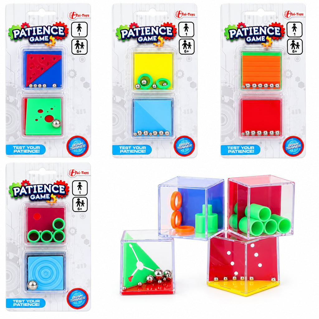 Geduldspiel_Puzzle im Würfel -2St