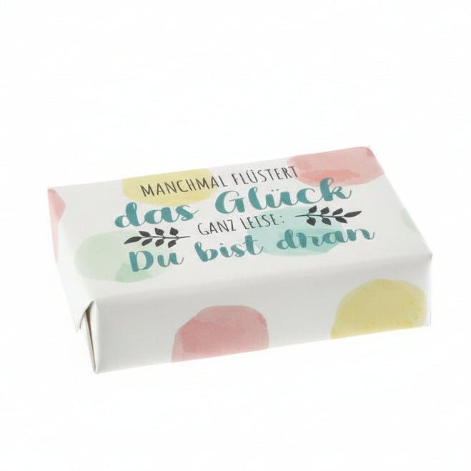Handseife mit Sprüche