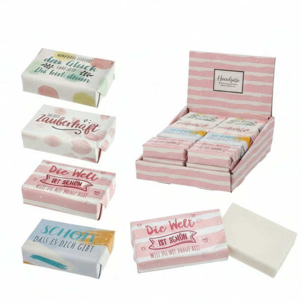 Handseife mit Sprüche