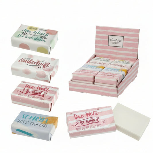 Handseife mit Sprüche