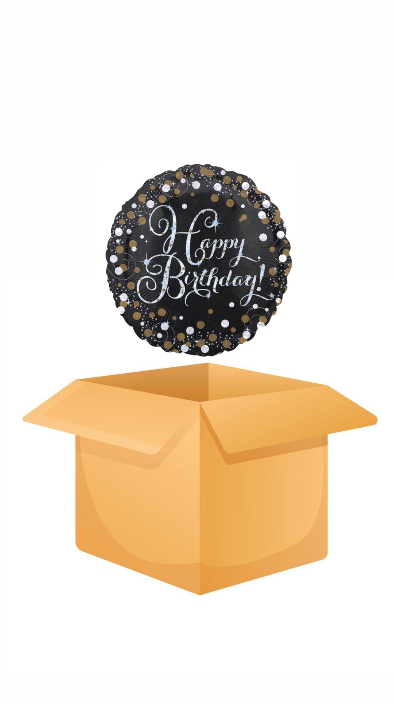 Happy Birthday elegant Ballon