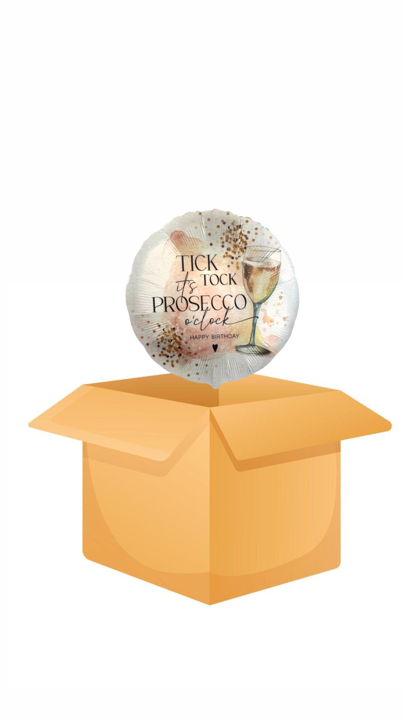 Prosecco Birthday Ballon