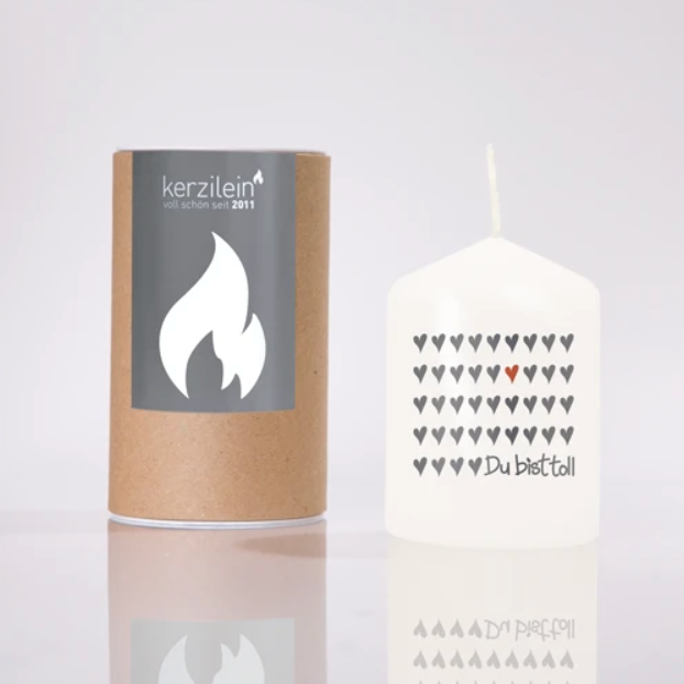 Kerzilein Du bist toll