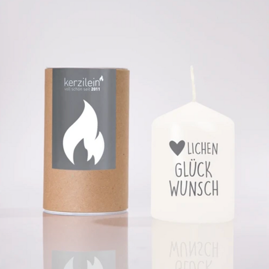Kerzilein Herzlichen Glückwunsch