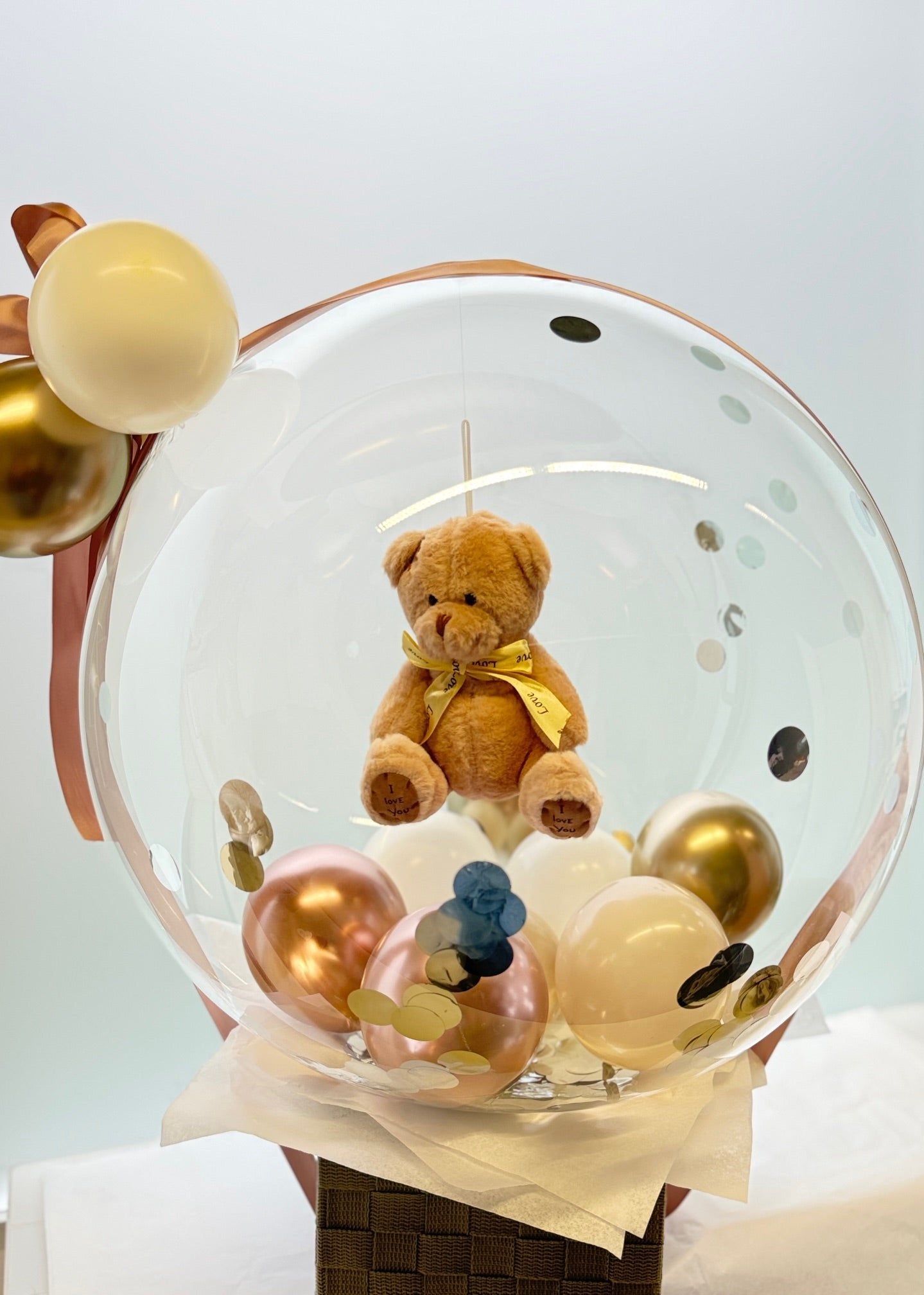 Personalisierter Geschenkballon Plüschtier