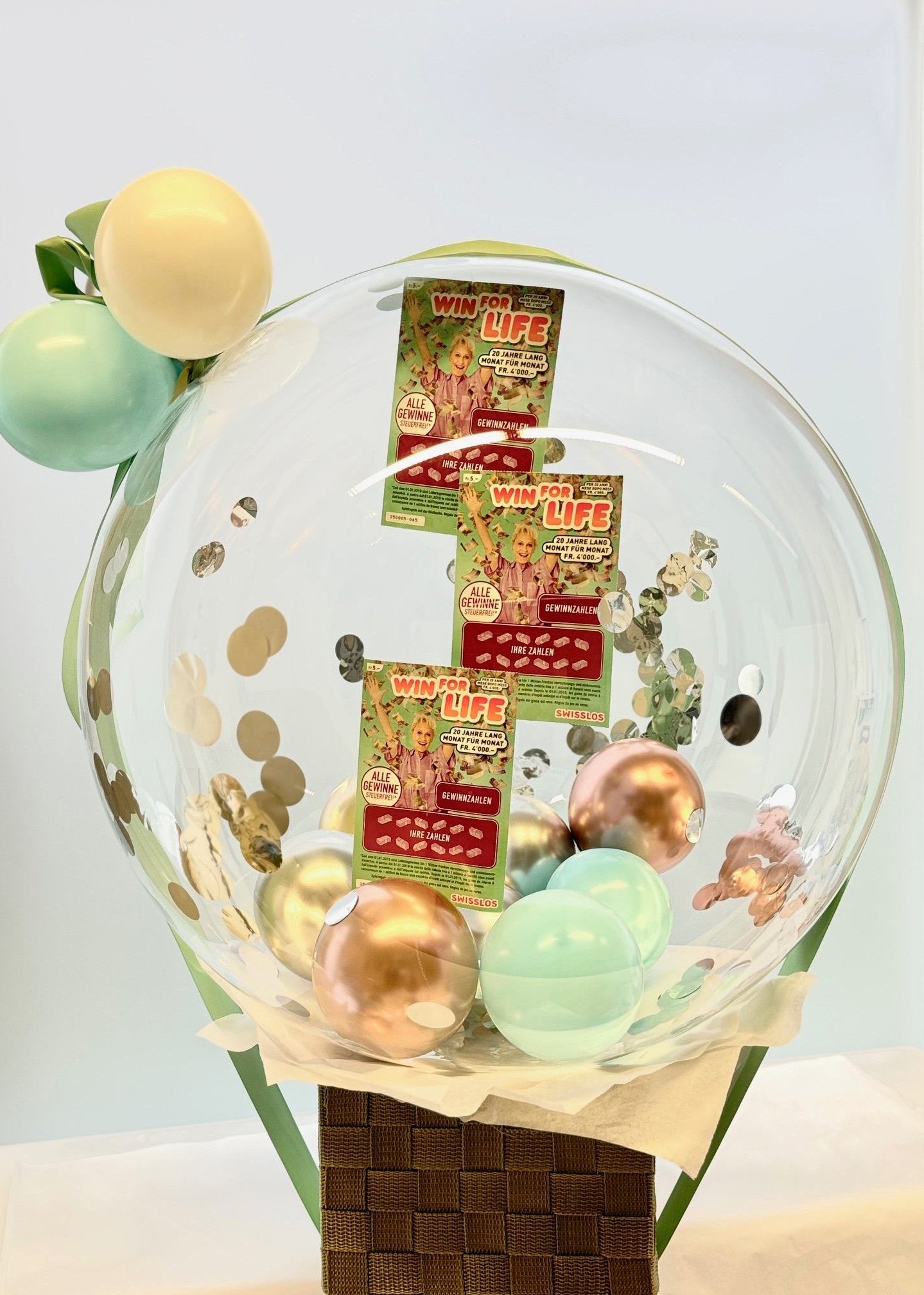 Personalisierter Geschenkballon Win for Life