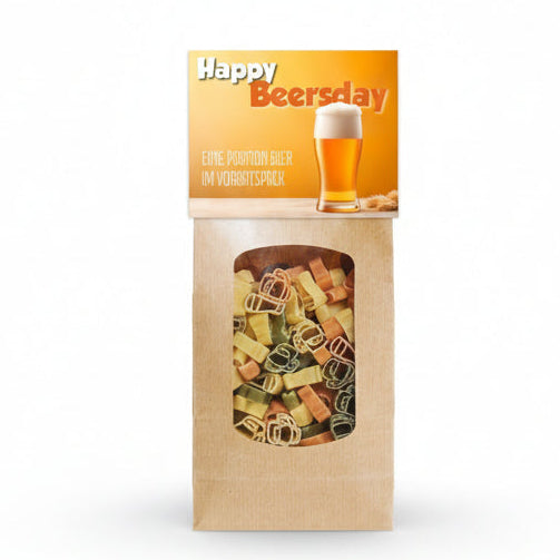 Happy Beersday Bier Pasta