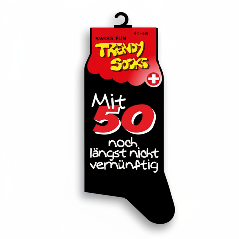 50. Geburtstag Socken