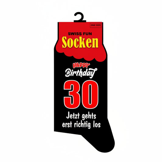 30. Geburtstag Socken