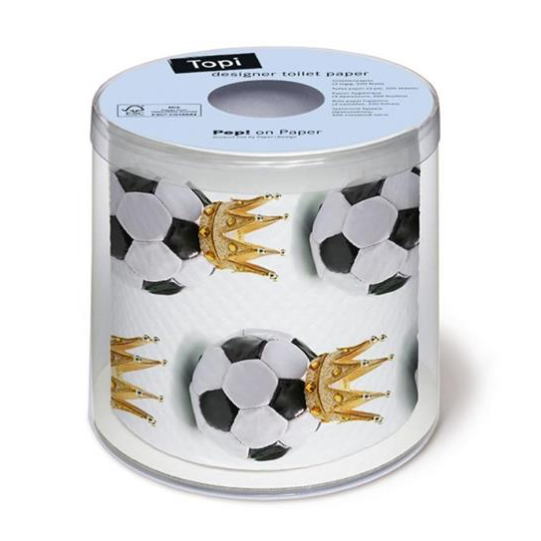Fussball WC-Papier