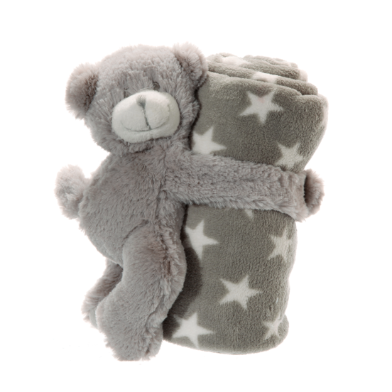 Babydecke mit Bär
