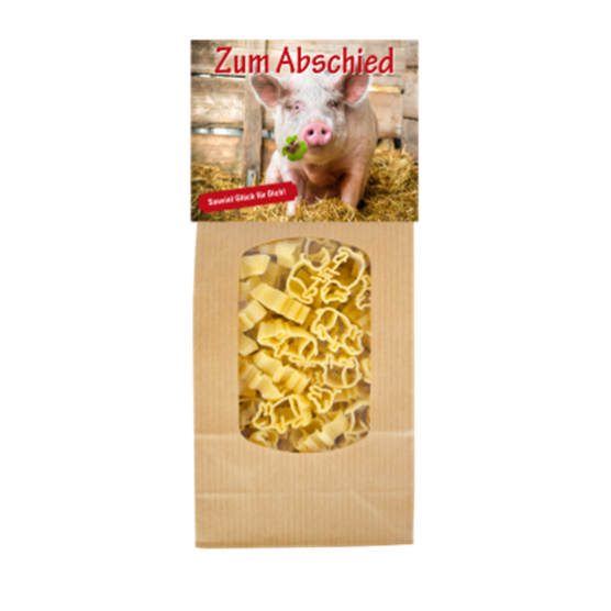 Abschied Schwein Pasta