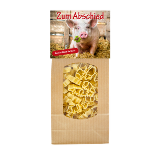 Abschied Schwein Pasta