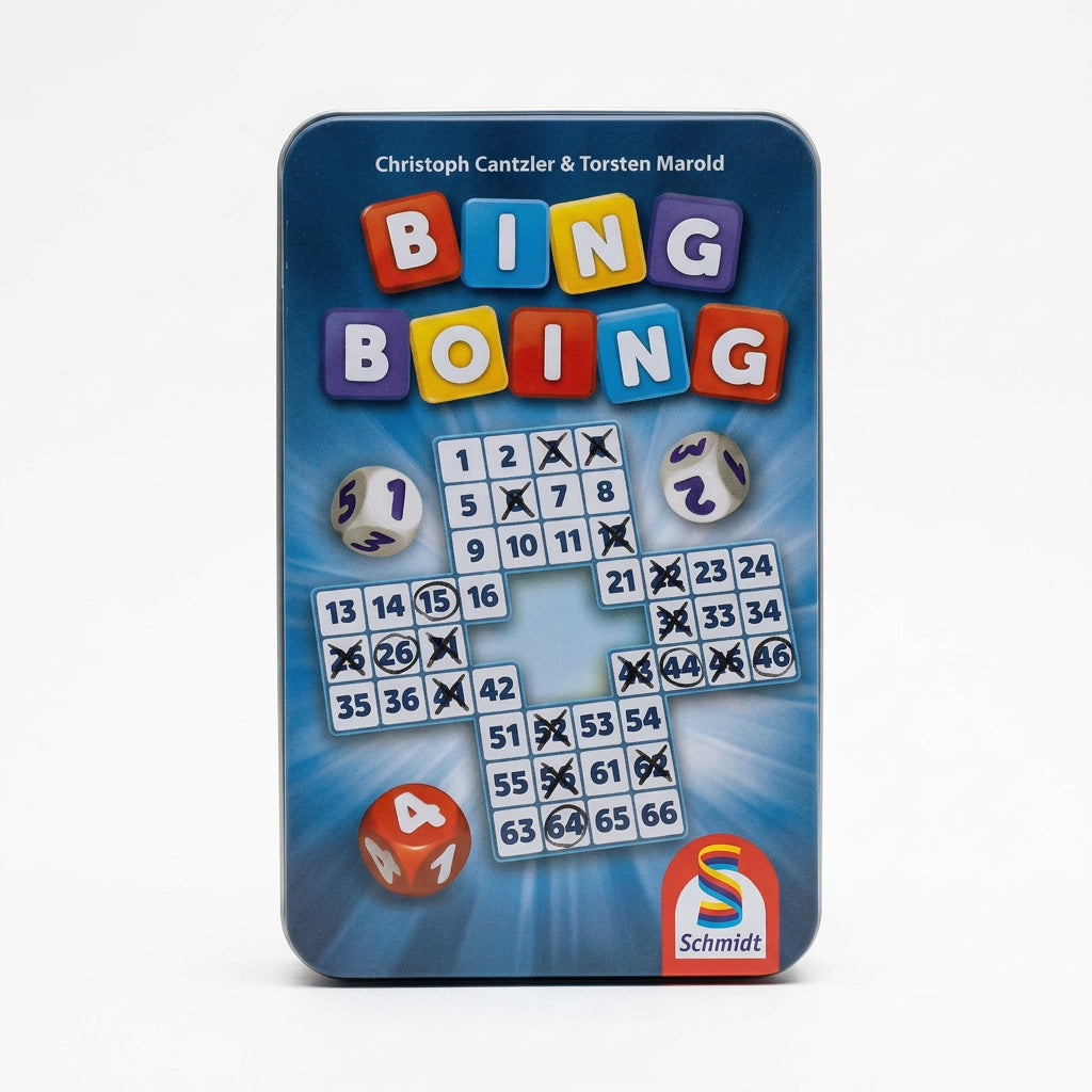 Mitbringspiel Spiel in Metalldose ass.