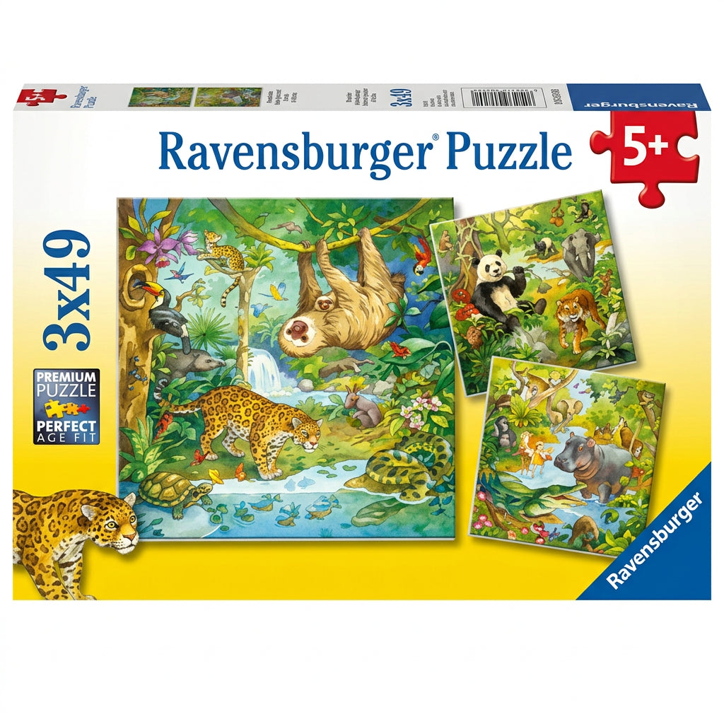 Puzzle Tiere Safari