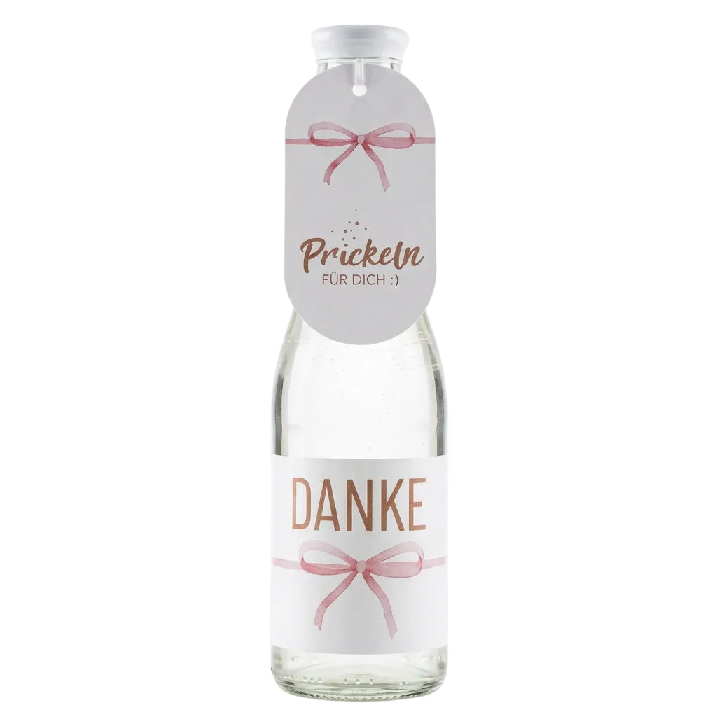 Schaumwein Danke