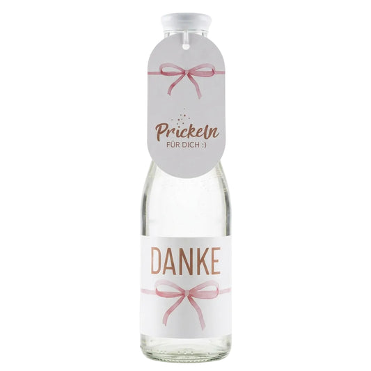 Schaumwein Danke