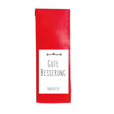 Früchtetee verschiedene Sprüche
