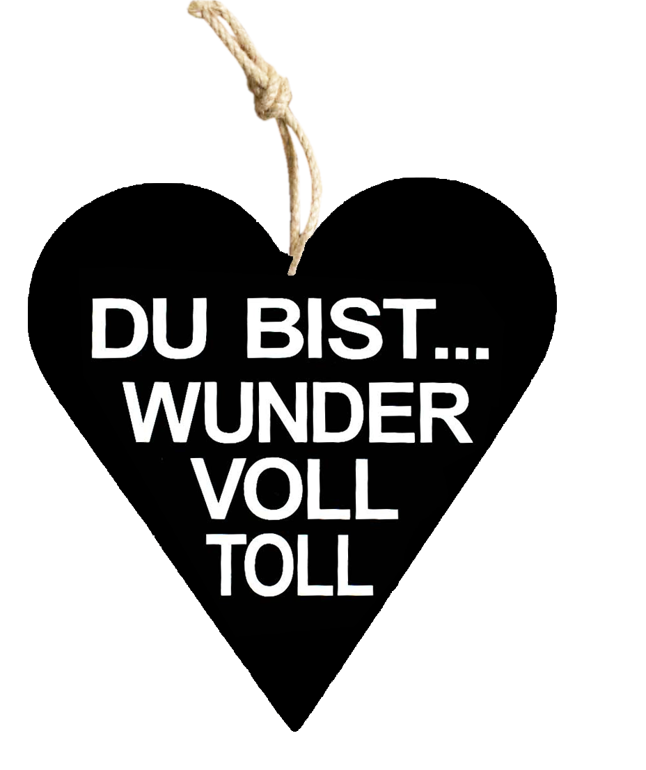 Wundervoll Holzschild schwarz