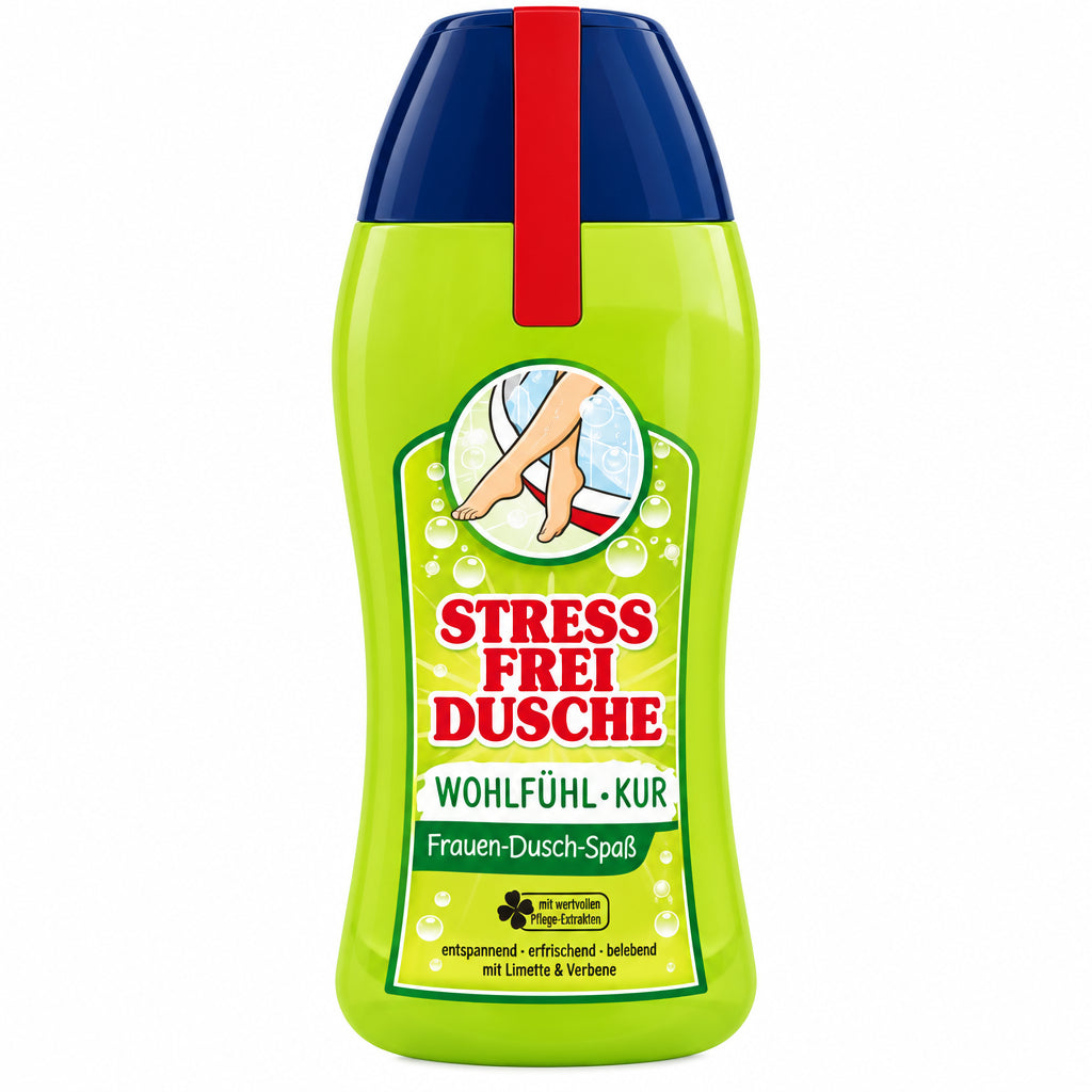 Duschgel Frau Stressfrei