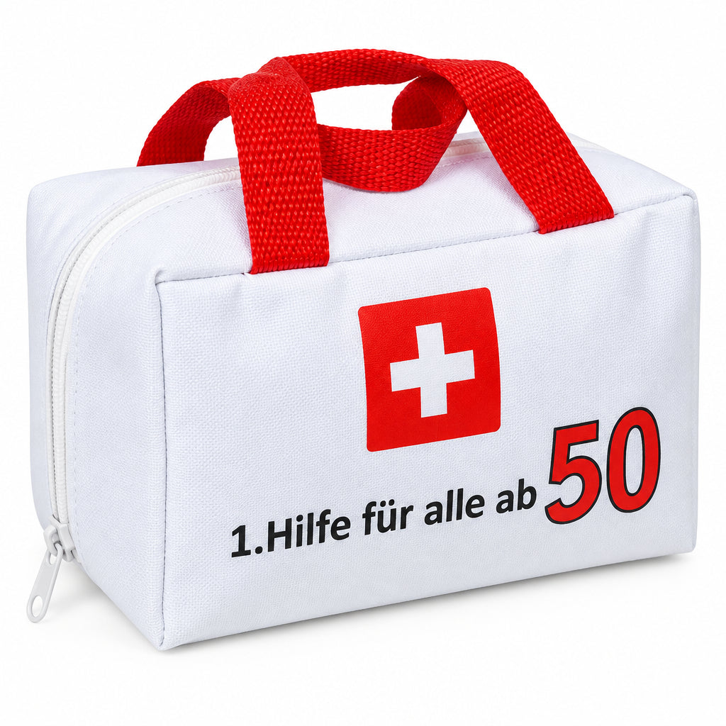 Erste Hilfe Tasche 50. Geburtstag