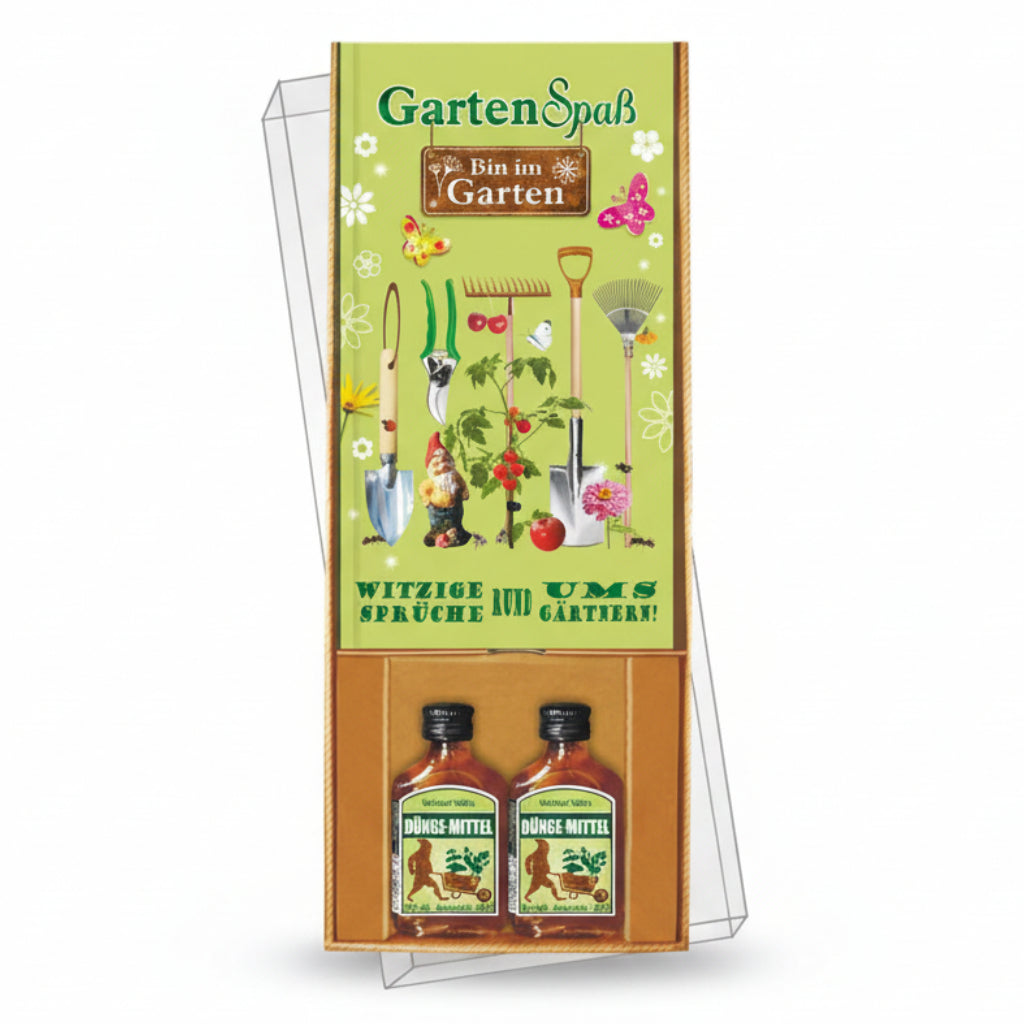 Gartenspass Schnäpsli Geschenkbox