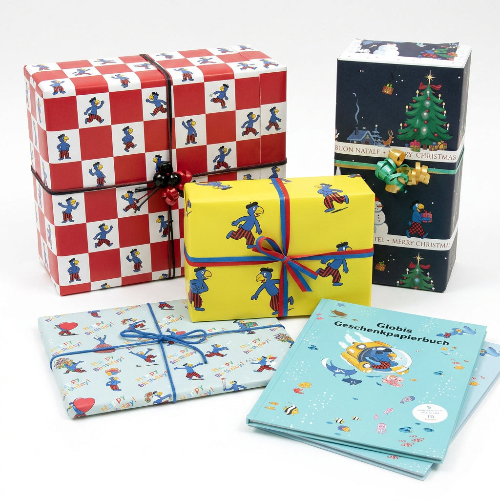 Globi Geschenkpapier