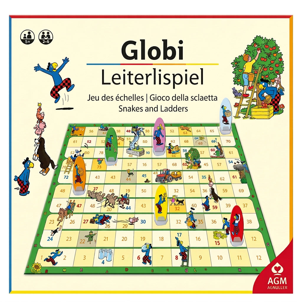 Globi Leiterlispiel Bauernhof