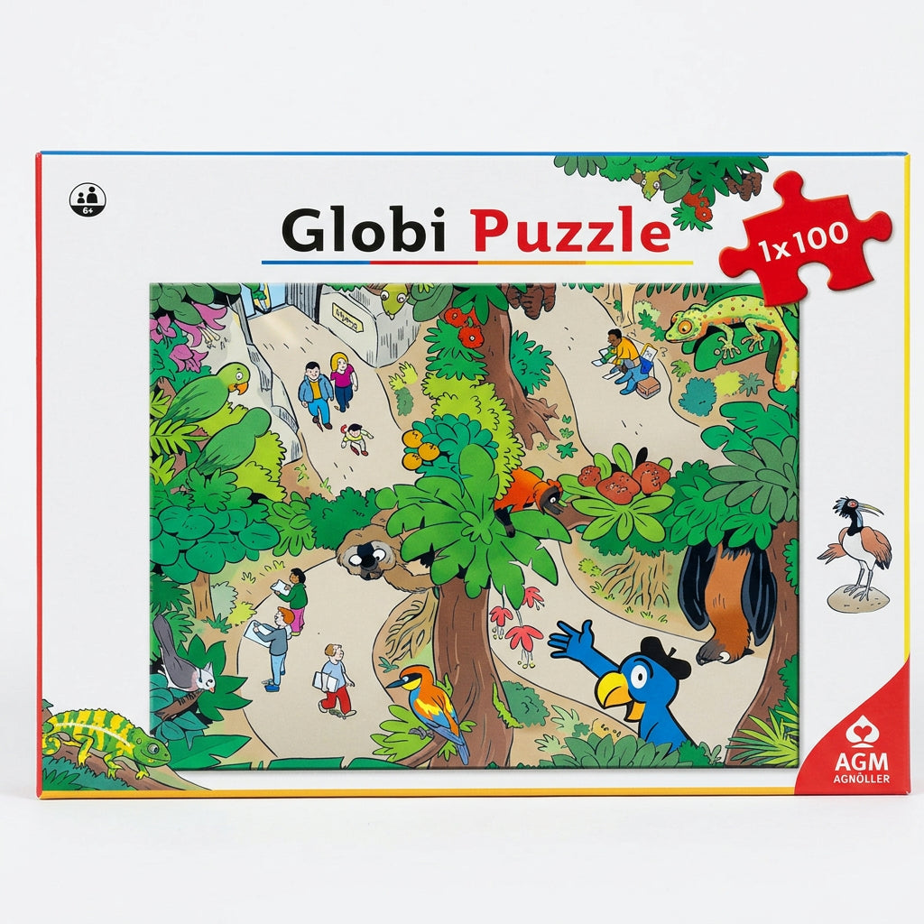 Globi Puzzle Zoo