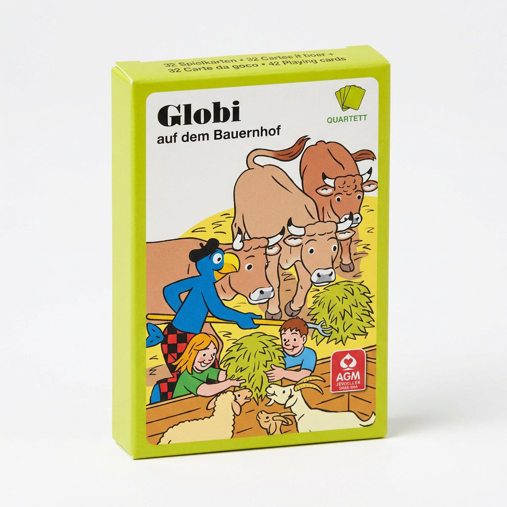 Globi Quartett Bauernhof