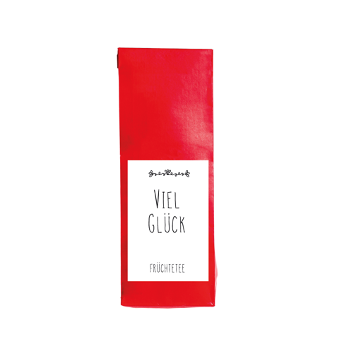 Früchtetee verschiedene Sprüche