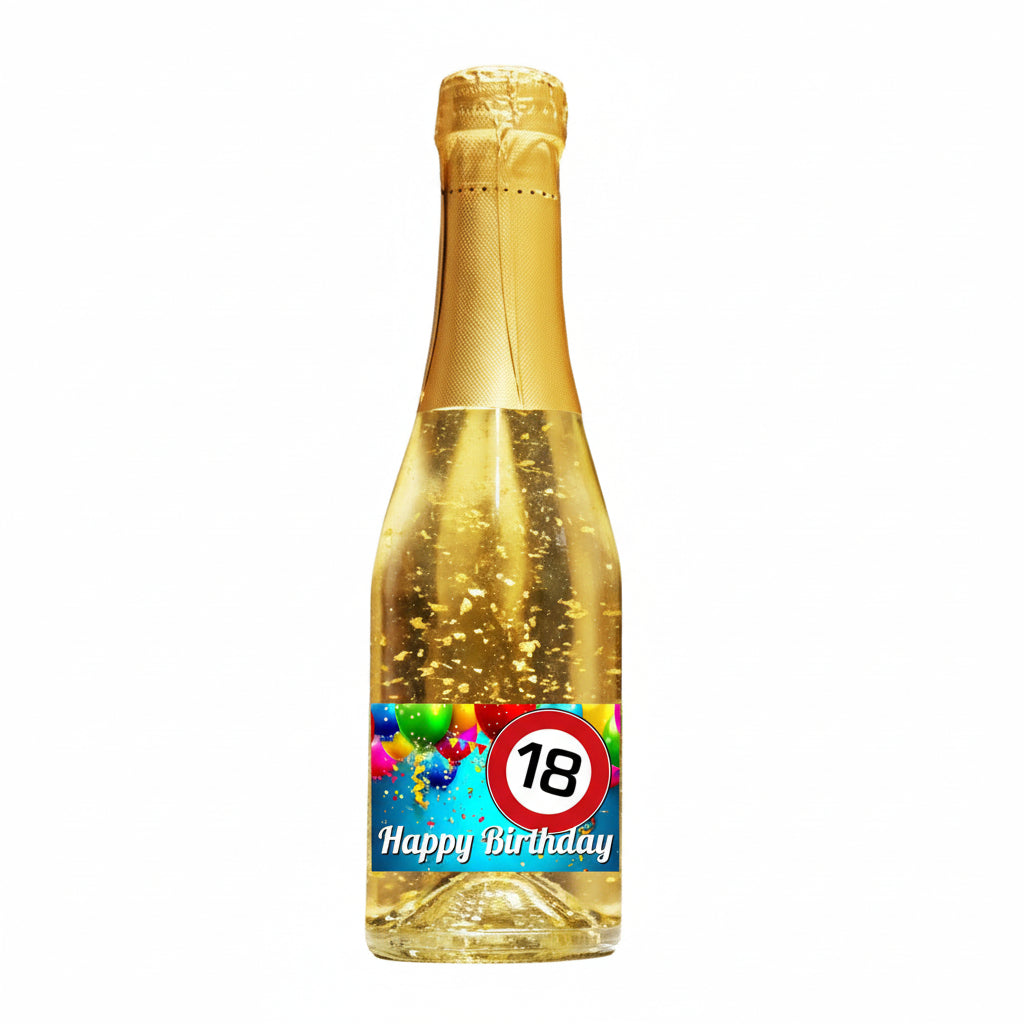 Goldsekt Birthday Tafel 18  0,75 Liter