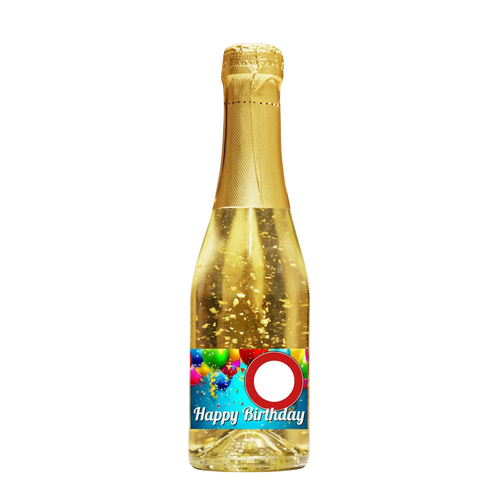 Goldsekt Birthday Tafel leer  0,75 Liter