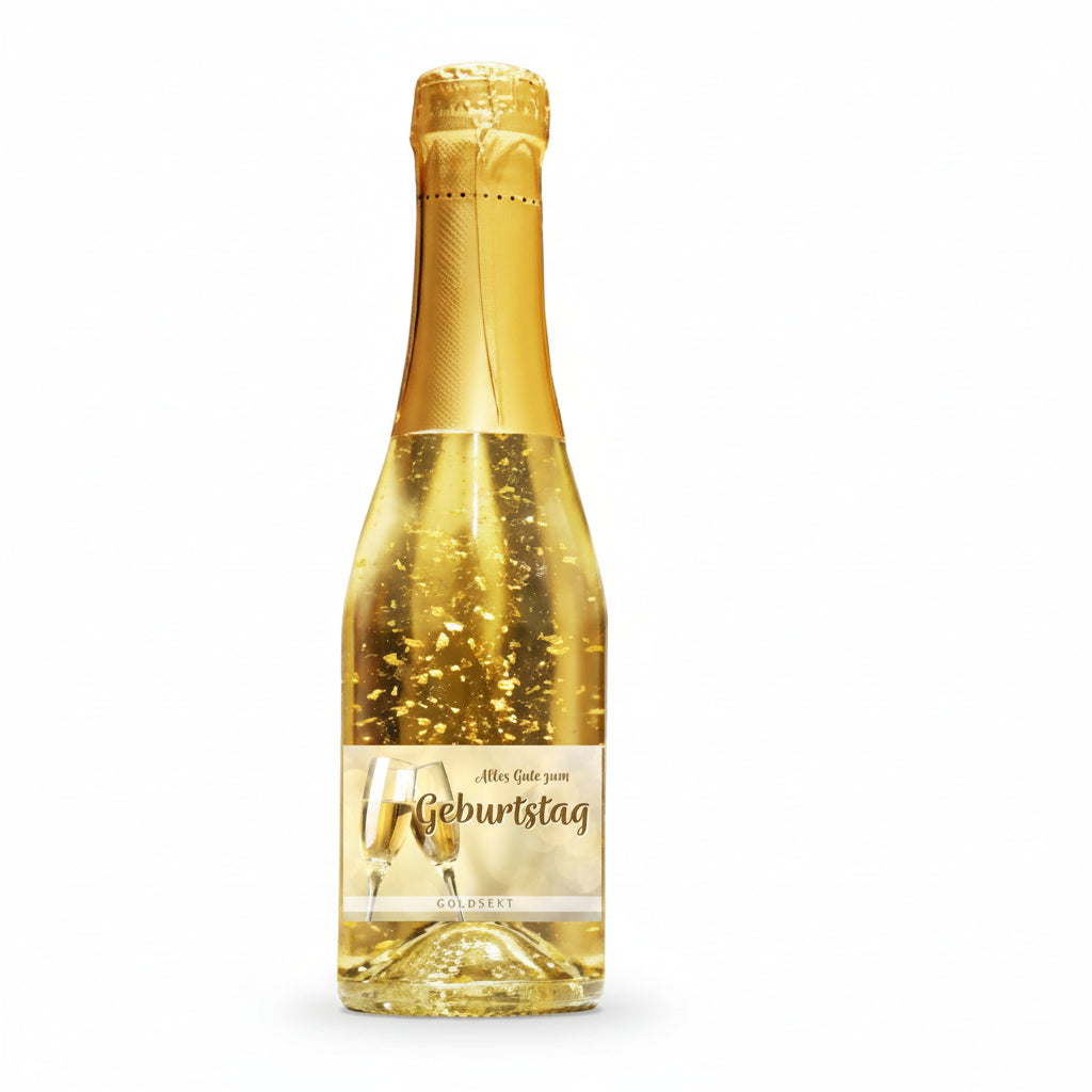 Goldsekt gold Geburtstag  0,75 Liter