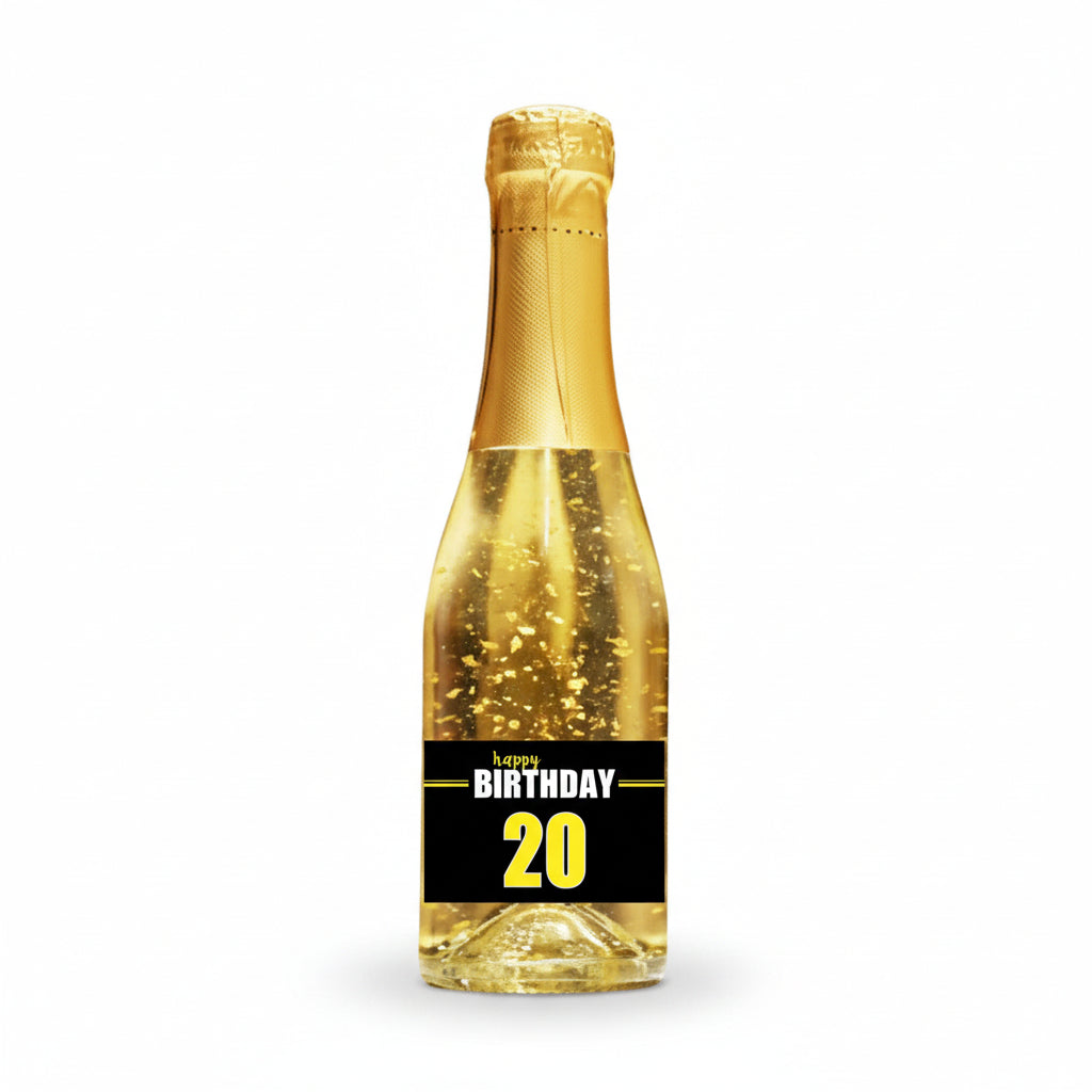 Goldsekt Neon Birthday 20  0,2 Liter
