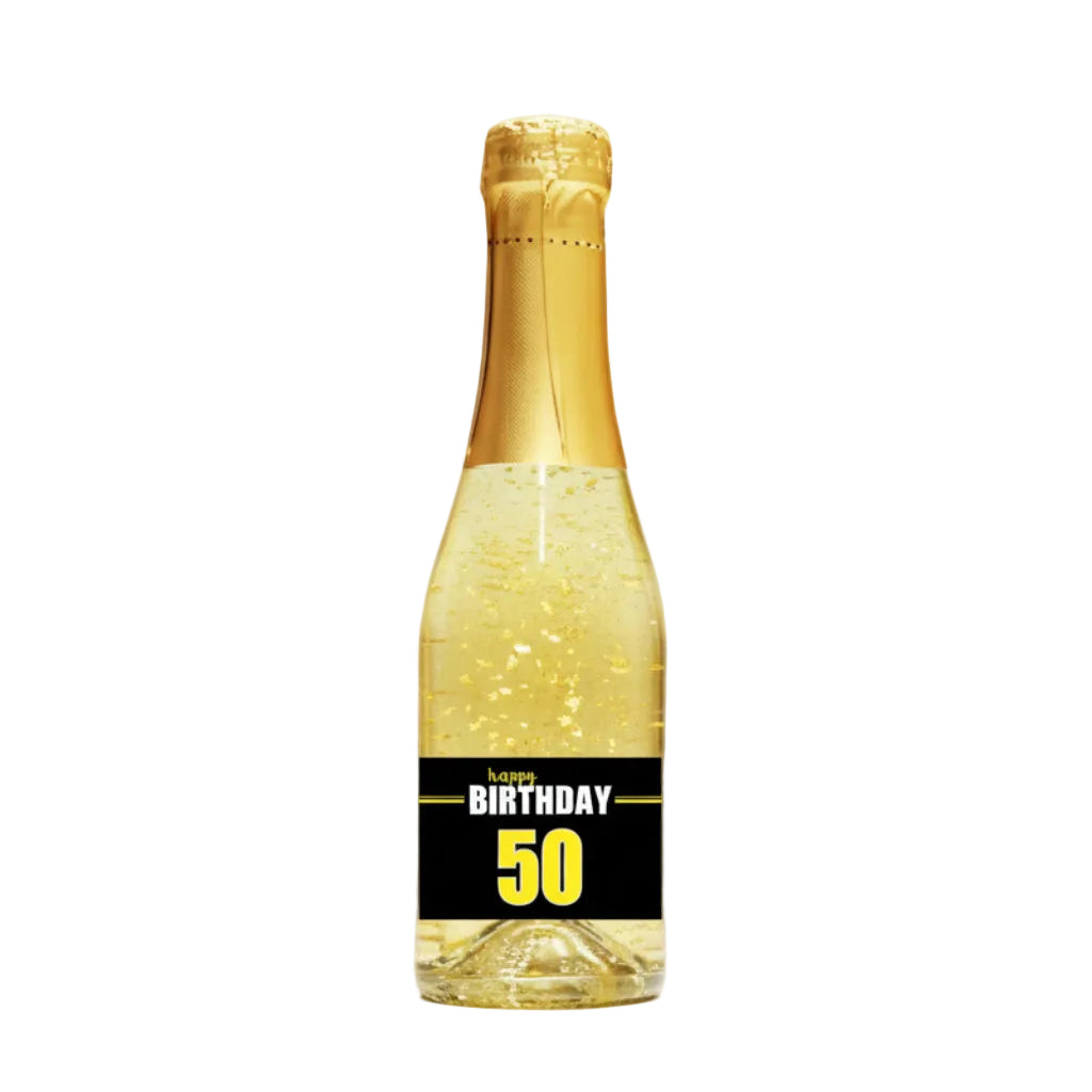Goldsekt Neon Birthday 50  0,2 Liter