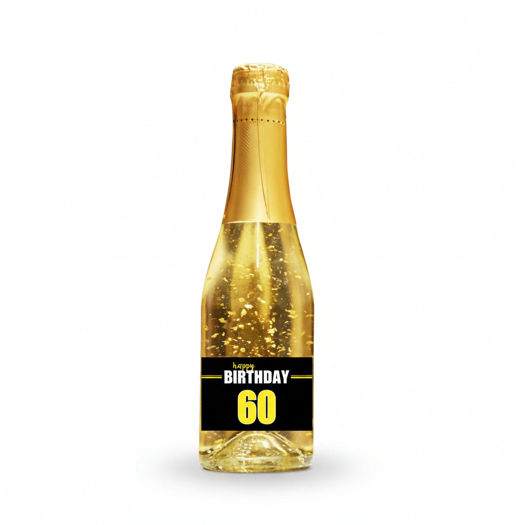 Goldsekt Neon Birthday 60  0,2 Liter