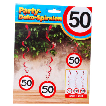 Hänge Dekoration 50. Geburtstag